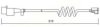 BREMSI WI0601 Warning Contact, brake pad wear